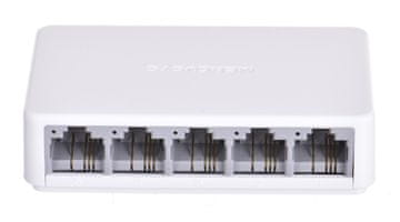 Mercusys Mercusys MS105 5-portni 10/100Mbps Desktop Switch, bijeli