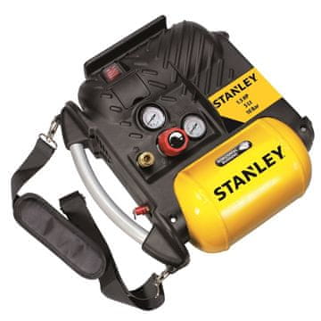 slomart Stanley AIR-BOSS Uljudni kompresor 5L, 1100W, 1.5 KM, crno/žuti