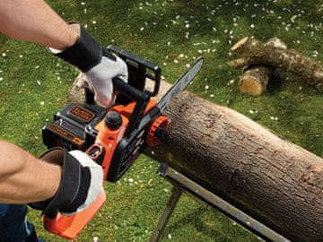BLACK Black & Decker GKC1825L20 akumulatorska motorna pila 25 cm, narančasta/crna