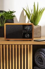 Adler Adler AD 1184 radio prijenosni digitalni crni, drvo
