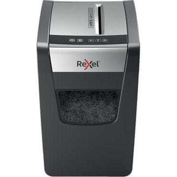 REX Rexel Momentum X410-SL uništavač papira, unakrsno rezanje, 23 L, crna/siva