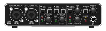 Behringer Behringer UMC204HD audio sučelje, 2-kanalno, 192 kHz, crno