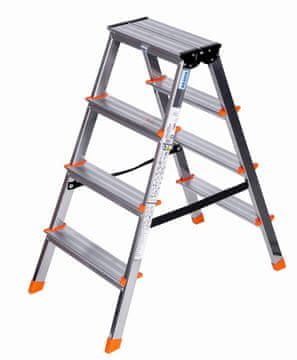 KRAUSE DOPPLO Dvostrane ljestve 2x4