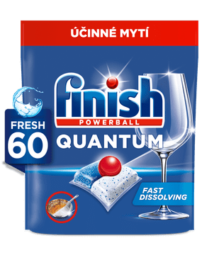 Finish Quantum All in 1 kapsule za pranje posuđa, 60 komada