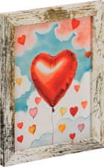 FANDY Okvir za fotografiju 21x29,7 cm, drveni, stolni, zidni, 235574 vintage A4