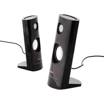 AUDIOCORE Audiocore AC860 Zvučnik 2-smjerni 4 W Crni Žični