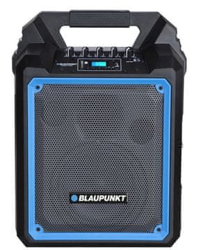 slomart Blaupunkt MB06 prijenosni zvučnik, Crna/Plava, 500 W