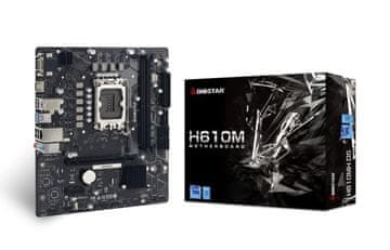 Biostar Biostar H610MH D5 matična ploča, Micro ATX, LGA 1700, DDR5