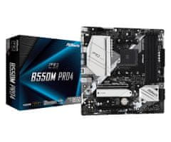 Asr Asrock B550M Pro4 Matična ploča - Socket AM4, micro ATX