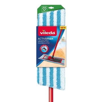 slomart Plosnati mop Vileda Active Max, periv, bijeli