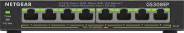 Netgear NETGEAR 8-Port Gigabit Ethernet PoE+ Switch (GS308EP) Mrežni prekidač, crni