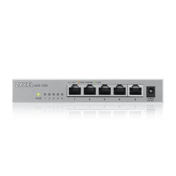 slomart Zyxel XMG-105 neupravljivi 2.5G Ethernet prekidač, sivi