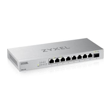 slomart Zyxel XMG-108 neupravljani 8-portni prekidač 2.5G Ethernet, srebrni