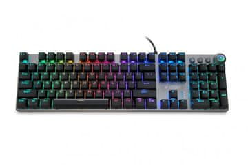 IBO iBox Aurora K-4 tipkovnica USB QWERTY crna s RGB osvjetljenjem