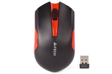 A4Tech A4Tech G3-200N bežični optički miš, crni, 1000 DPI