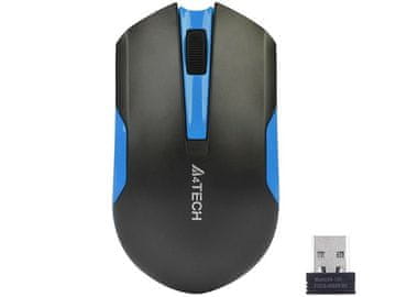 A4Tech A4Tech G3-200N bežični optički miš, crni, 1000 DPI
