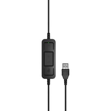 EOS EPOS SC 60 USB ML Telekom slušalice, crna