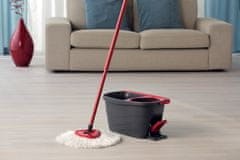 Spin Vileda Turbo 2in1 Spin Mop Zamjenska Krpa (1 kom, Bijela/Crvena)