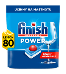 Lemon Sparkle Power All in One tablete za perilicu posuđa, 80 komada