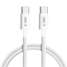 Tech-protect Ultraboost Lite kabel USB-C / USB-C PD 60W / 3A 1m, siva