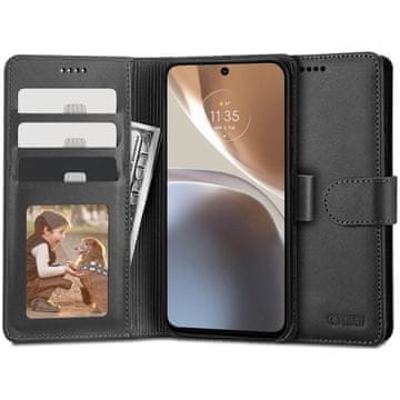 Tech-protect Wallet preklopna maska za Motorola Moto G32, crno