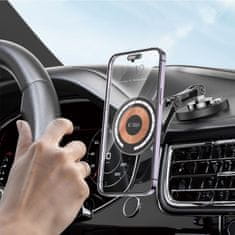 Tech-protect V8 MagSafe držač mobitela za auto 15W, crno