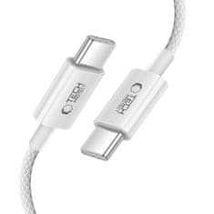 Tech-protect Ultraboost Lite kabel USB-C / USB-C PD 60W / 3A 1m, siva