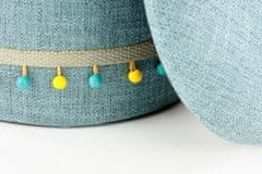 Halmar Stolice GRADO set, bright blue (1p=1szt)