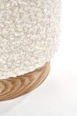 Halmar Stolice CANCUN set, cream / natural (1p=1kpl)