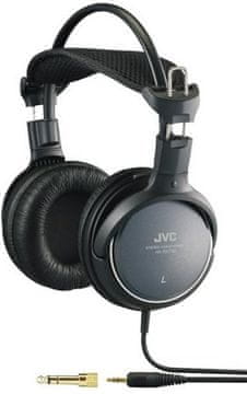 slomart JVC HA-RX700 žičane slušalice, naglavne, crne