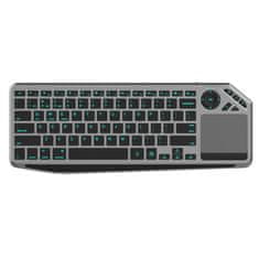 THL Techly ICTB9801TB Univerzalna bežična RF + Bluetooth tipkovnica, Multikolor RGB