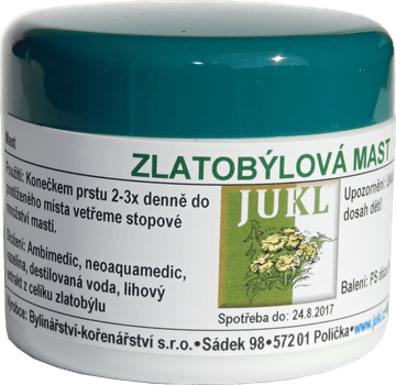 JUKL Mast od zlatnice 50 ml