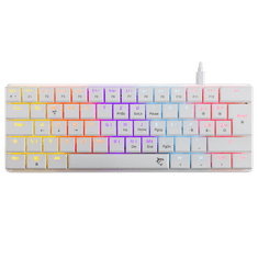White Shark KEYBOARD GK-006212 NAGAMAKI Bijela-Mehanicka / HR-RED.SW