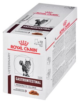 Royal Canin Royal Canin Intestinal Gastro Moderate Calorie Cat - mokra hrana za mačke - 12x85g