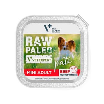 VetExpert VETEXPERT Raw Paleo Pašteta Mini Govedina - mokra hrana za pse - 150g