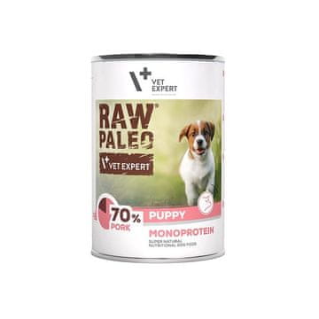 VetExpert VETEXPERT Raw Paleo Puppy Monoprotein svinjetina, mokra hrana za štence, 400 g