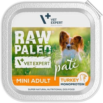 VetExpert VETEXPERT Raw Paleo Pašteta Mini Govedina - mokra hrana za pse - 150g