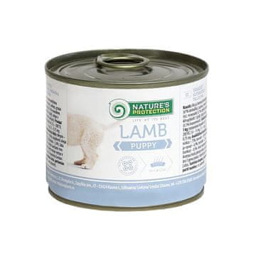 Natures NATURE'S PROTECTION Puppy Lamb - mokra hrana za štence, 200 g