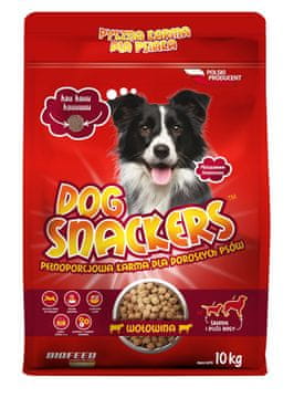 BIOFEED BIOFEED Dog Snackers Adult Govedina - suha hrana za pse - 10 kg