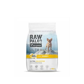 VetExpert VETEXPERT Raw Paleo Ultra Mini Puppy puretina - suha hrana za štence - 750 g