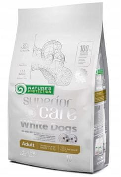 Natures NATURE'S PROTECTION Superior Care White Dogs Grain Free Adult Small Lamb - suha hrana za pse - 10 kg