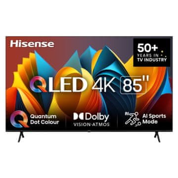 Hisense 85E7NQ televizor, QLED, Smart TV