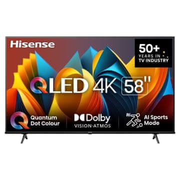 Hisense 58E7NQ televizor, QLED, Smart TV