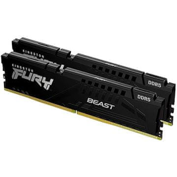 Kingston Fury Beast 64GB (2x32GB) 6400MT/s DDR5 CL32 XMP KF564C32BBEK2-64 RAM