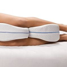 HOME & MARKER® Jastuk za spavanje na boku, memory foam, ortopedski jastuk za koljena i trudnice | ORTHOPILLOW