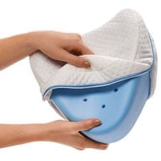 HOME & MARKER® Jastuk za spavanje na boku, memory foam, ortopedski jastuk za koljena i trudnice | ORTHOPILLOW
