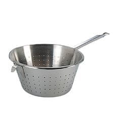 de Buyer Cjedilo 3232.28, stainless steel, deformation-resistant, ergonomic curved handle, hook, 13 x 54 x 29.5 cm, diameter: 28 cm/18 cm