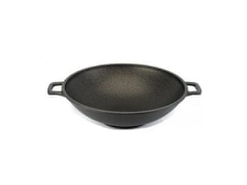 de Buyer WOK tava 8317.00, CHOC EXTREME, WOK, saucepan with two handles, 32 cm, aluminum, highly durable non-stick surface