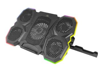 slomart Esperanza EGC107 Podloga za prijenosno računalo, 2600 okr/min, RGB, crna