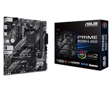 ASUS Prime B550M-K ARGB AM4 DDR4 mATX matična ploča